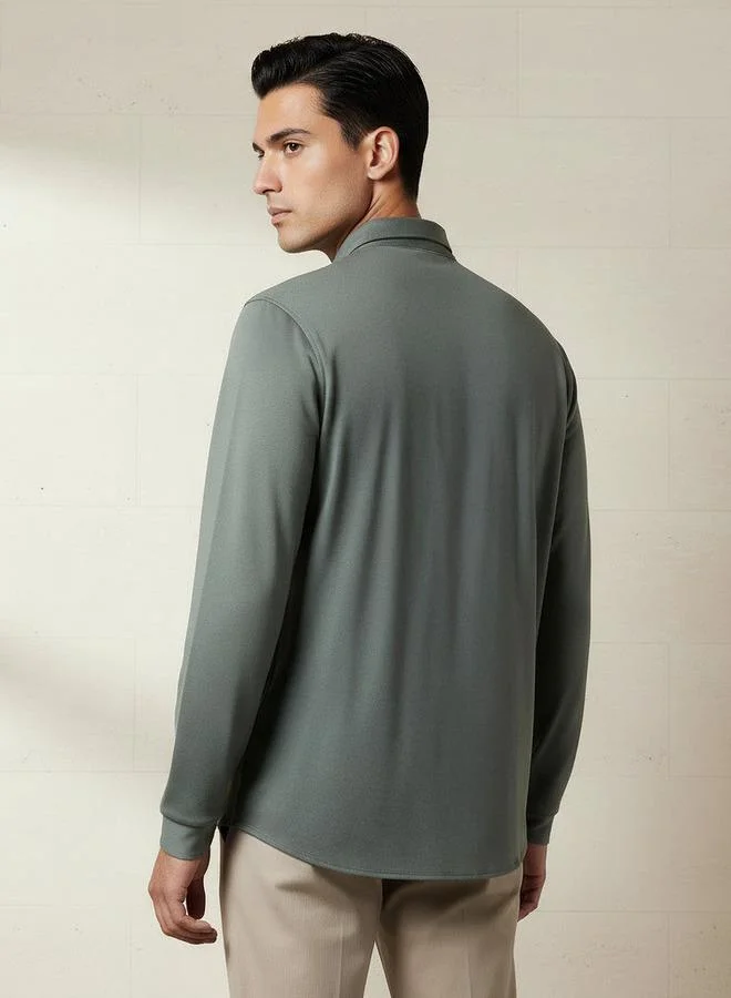 Love Pangolin GREEN Lp Men Work Shirt for Men | Best Price UAE
