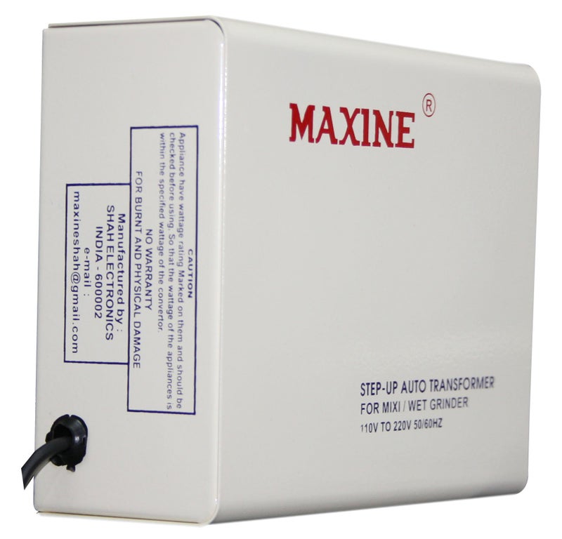 MAXINE Step-up 110v to 220v to Use Indian Product in America - Image 2