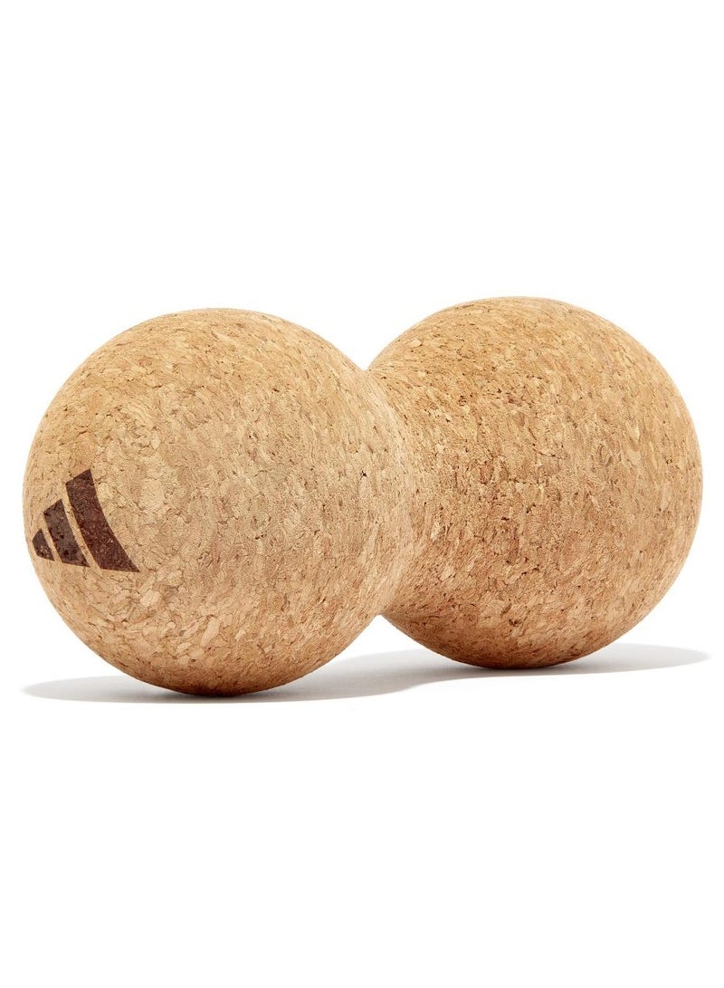 Adidas Cork Double Massage Ball – Eco-Friendly Muscle Recovery Roller for Pain Relief & Flexibility - Image 3
