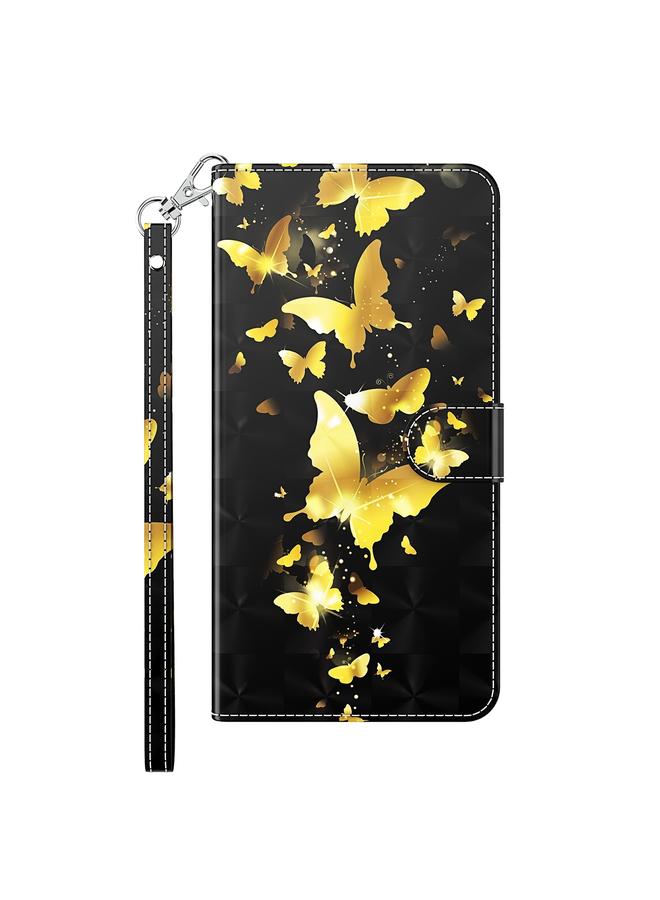 زبون جراب لهاتف iPhone 13 Pro Max بنمط رسم ثلاثي الأبعاد، جراب قلاب أفقي من مادة TPU + جلد PU مع حامل وفتحات للبطاقات ومحفظة - Image 2