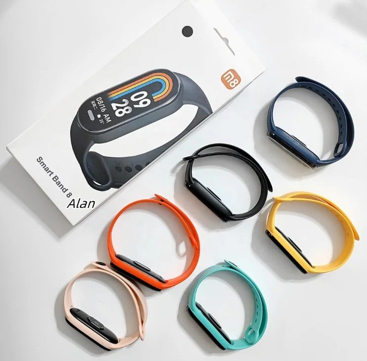 Bluejw New Arrival M8 Smart Bracelet with OLED Display, Pedometer, Music Control & Fitness Tracking – Replaceable Watch Strap Compatible with Android for Workout - Image 2