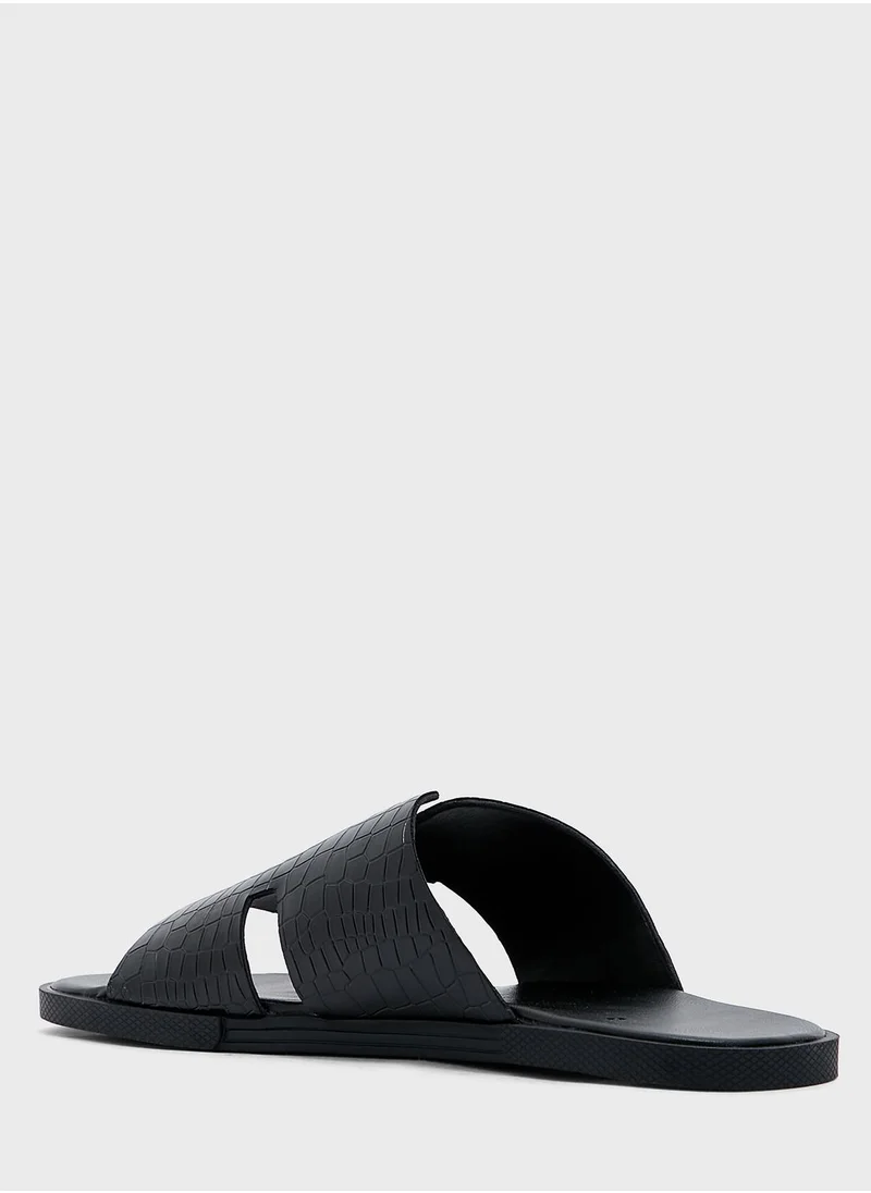 Robert Wood Casual Slides Sandals