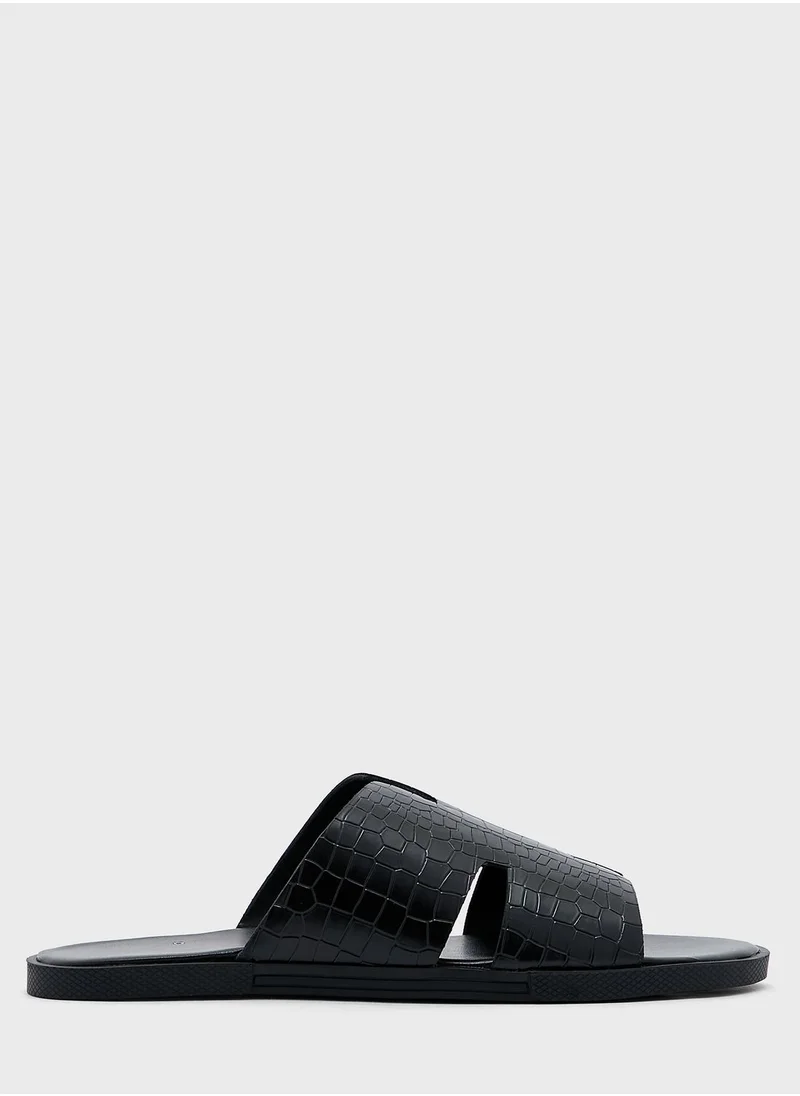 Robert Wood Casual Slides Sandals