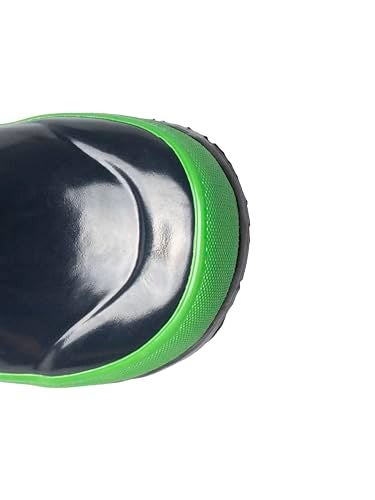 BOGS Kids Rainboot Solid Boot - Navy/Green - 13 - Image 2