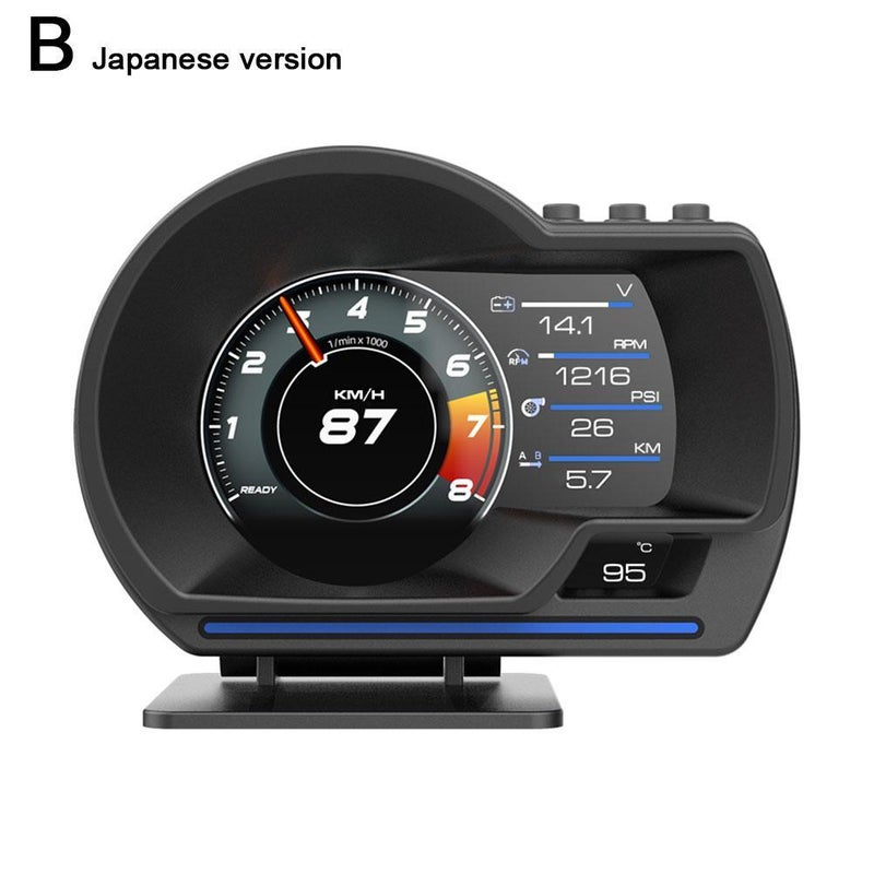 HUD Head-Up Display, OBD LCD Instrument Cluster, On-board Computer Monitoring, High-Definition Turbo Specs A501 - Image 1