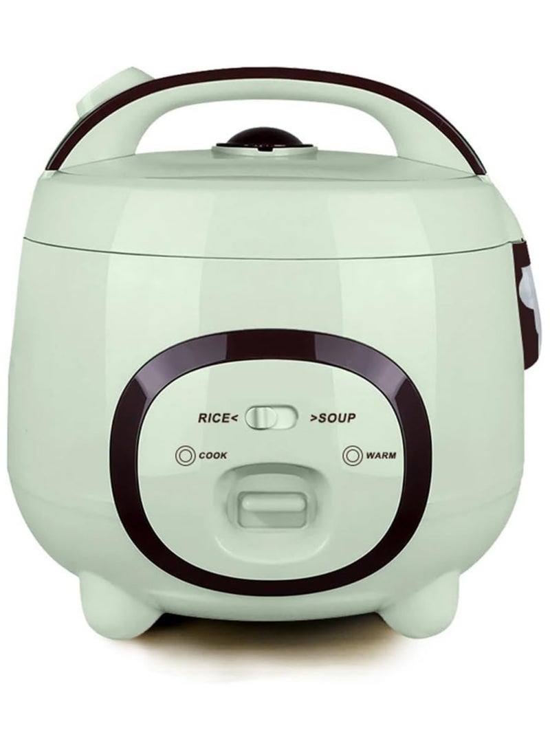 SYXUMLKLS طباخ أرز وسخان مع وعاء داخلي غير لاصق، 1.8 لتر، سهل الاستخدام، صانع أرز لزج - Image 1