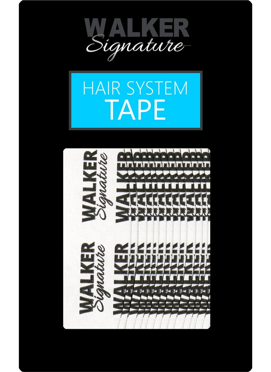 Walker Tape - Walker Signature Tape Prosthetic Hair Band Oval (''c'' - 2.0cm x 7.5cm) 36 Pieces - Image 1