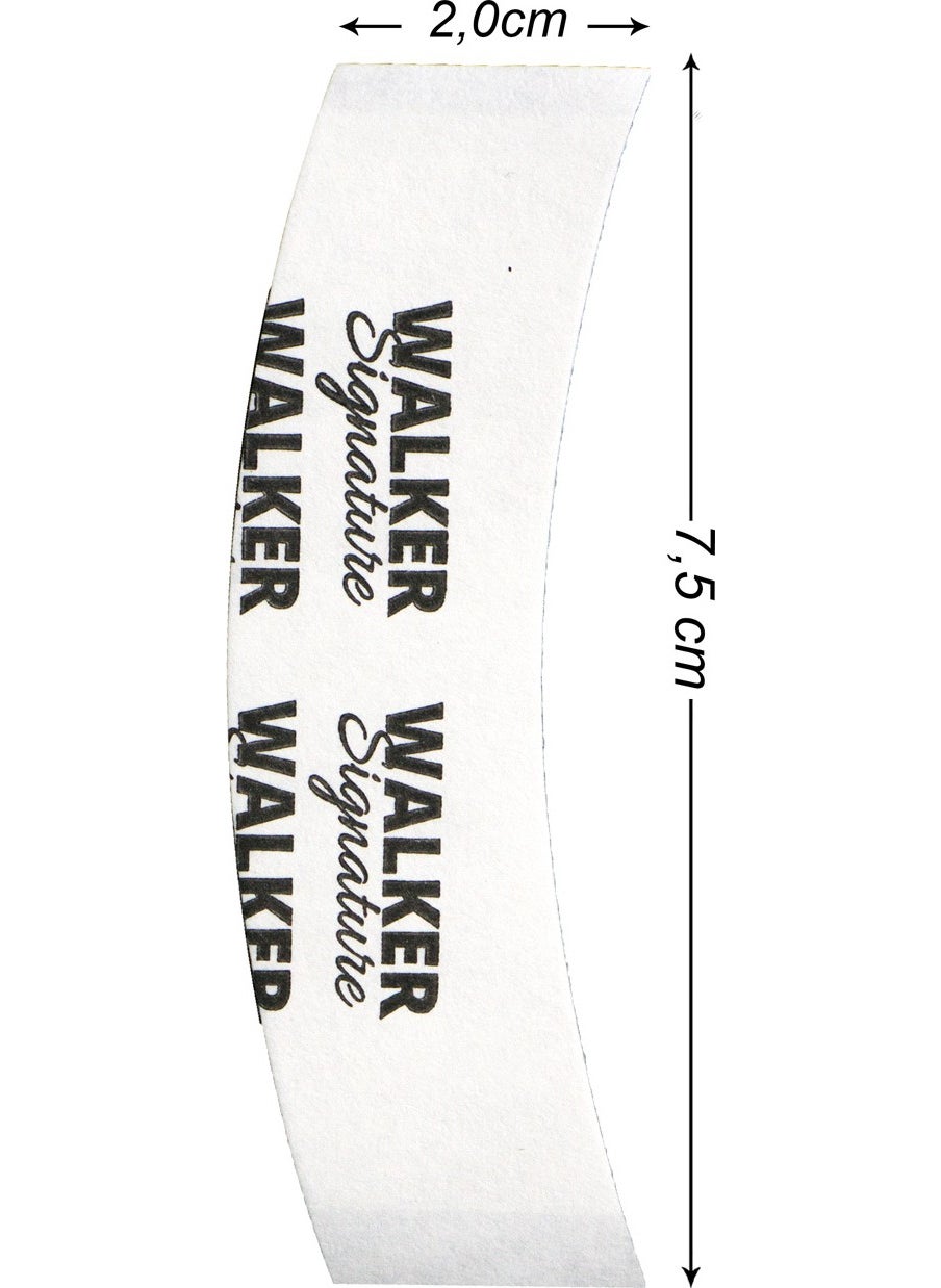 Walker Tape - Walker Signature Tape Prosthetic Hair Band Oval (''c'' - 2.0cm x 7.5cm) 36 Pieces - Image 1