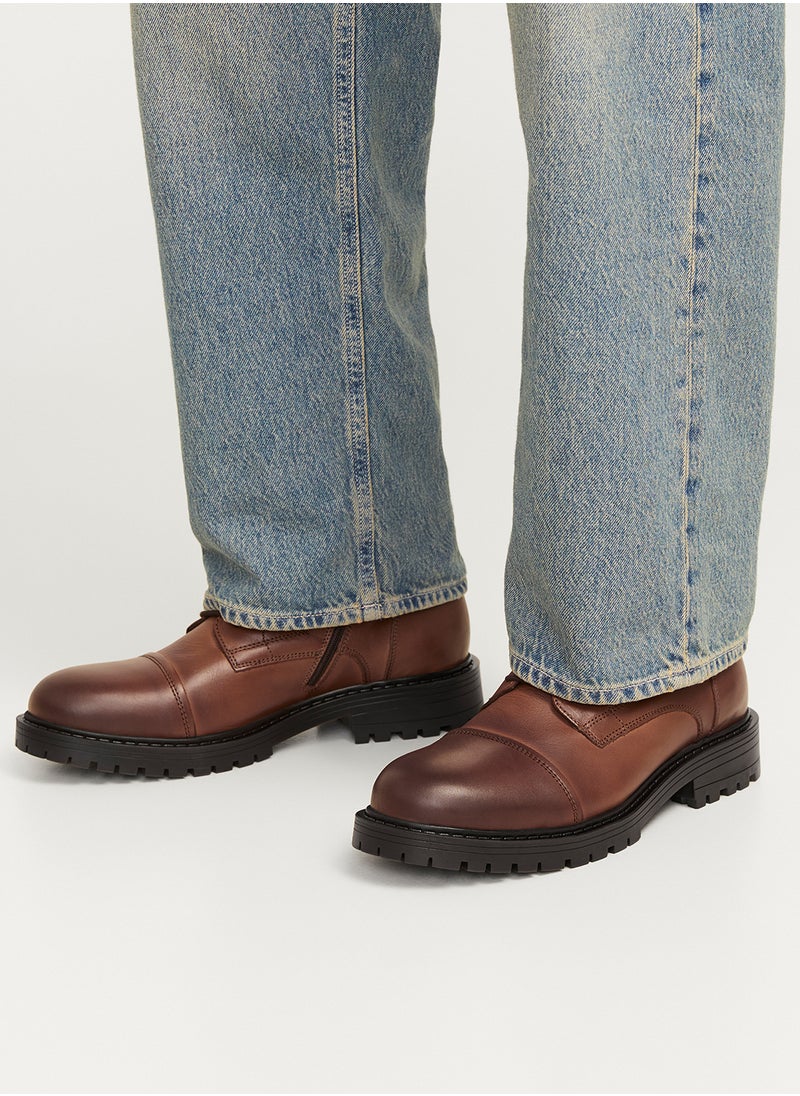 JACK & JONES Tremor Leather Lace Up Casual Boots  - Image 5