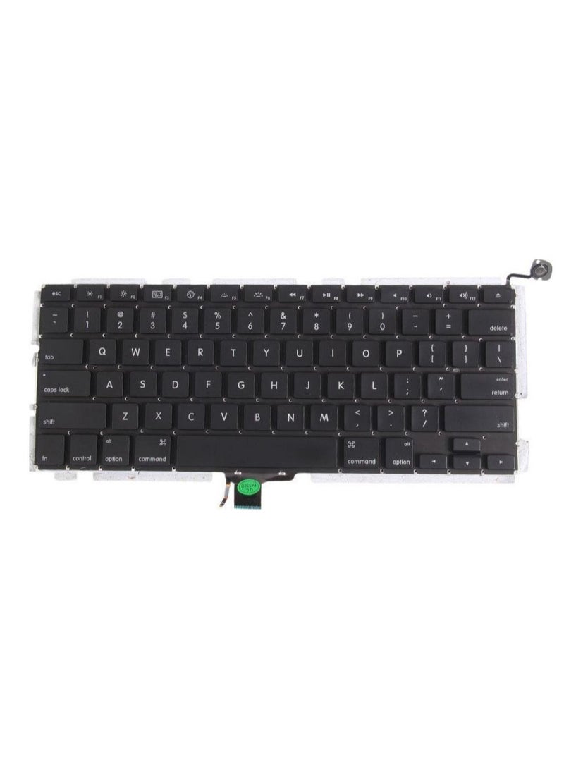 NMT A1278 Keyboard Replacement Without  MacBook Pro 13" US Layout MD313 MD314 MC374 MC375 MB466 MB467 MC700 MC724 MB990 MB991 MD101 MD102 Series 2009-2015 Years - Image 1