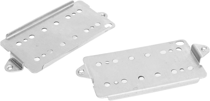 Sand resistant Guitar Neck Pickup Baseplate, Stable Exquisite Craftsmanship Cupronickel 2Pcs Robust Guitar Pickup Base Plate Set for Music Class Trendy budget practical design - Image 3