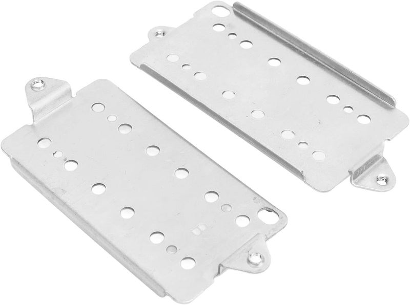 Sand resistant Guitar Neck Pickup Baseplate, Stable Exquisite Craftsmanship Cupronickel 2Pcs Robust Guitar Pickup Base Plate Set for Music Class Trendy budget practical design - Image 5