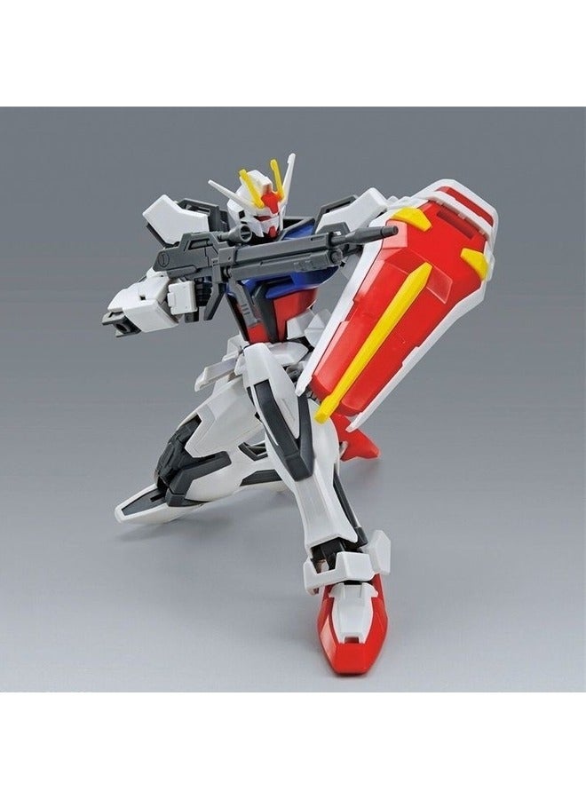 GAT-X105 STRIKE GUMDAM 1/144 Action Figures Playset Puzzle Hands-on Toys Gifts Fine Toys Ornaments - Image 1