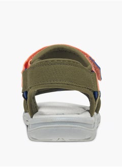 LBL by Shoexpress Boys Colourblock Sandals With Hook And Loop Closure  - Image 4