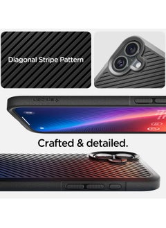 Spigen غطاء حماية آيفون 16 بلس (2024) - أسود غير لامع  - Image 5