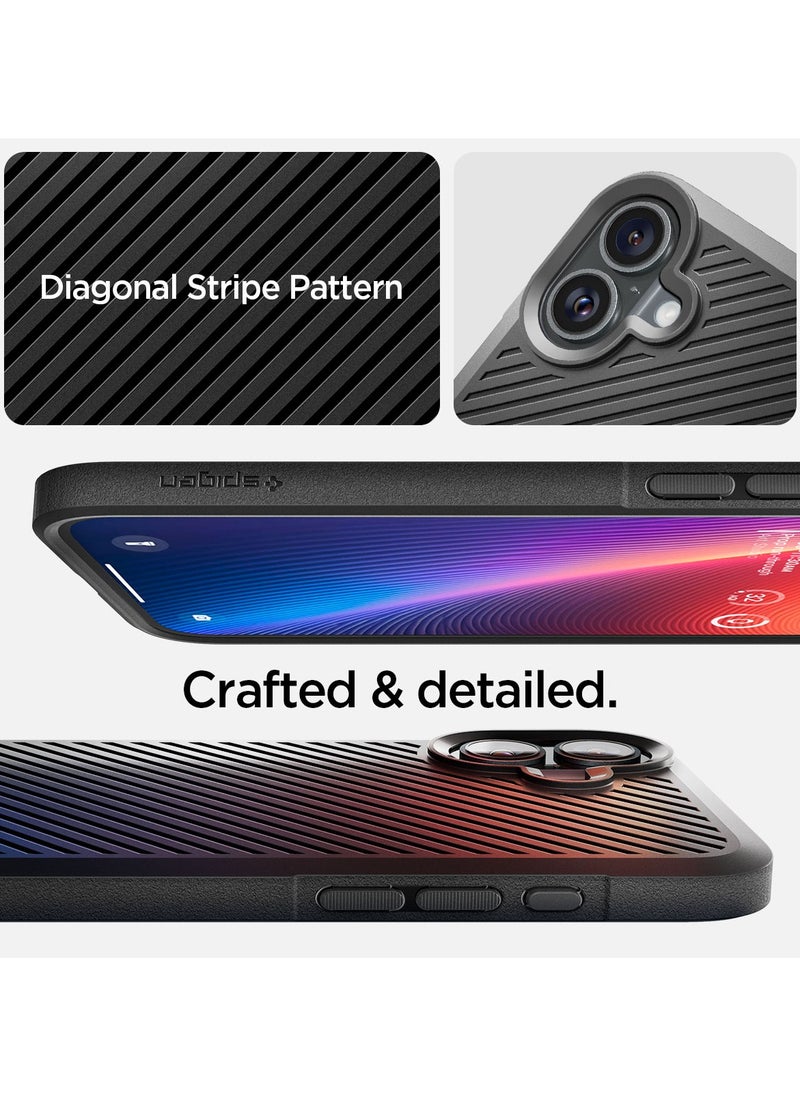 Spigen Core Armor iPhone 16 Plus Case Cover (2024) - Matte Black  - Image 5