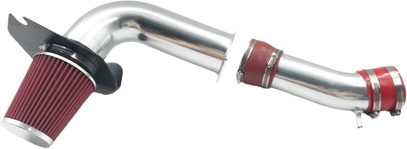 MOOSUN Cold Air Intake kit with Filter for 1999-2004 Ford Mustang 3.8L V6 (Red) - Image 1