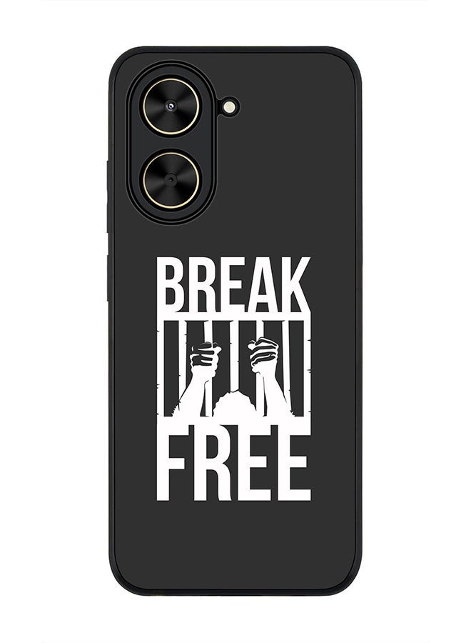 Stylizedd For Xiaomi Poco C71 / Redmi A5 4G Case,Slim fit Camera Protection, Shockproof Thin Phone cover  - Break Free