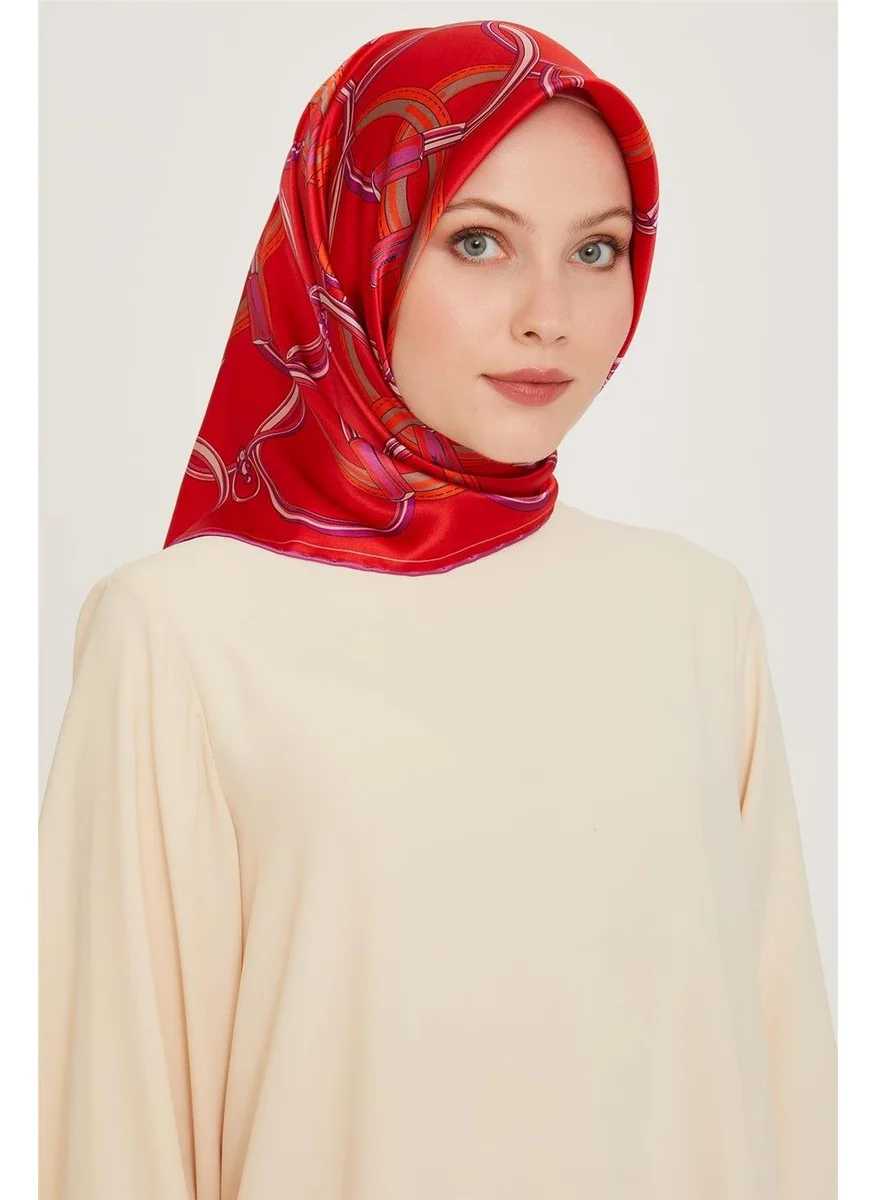 ARMINE Classic Patterned Sura Pure Silk Scarf 9203D 81