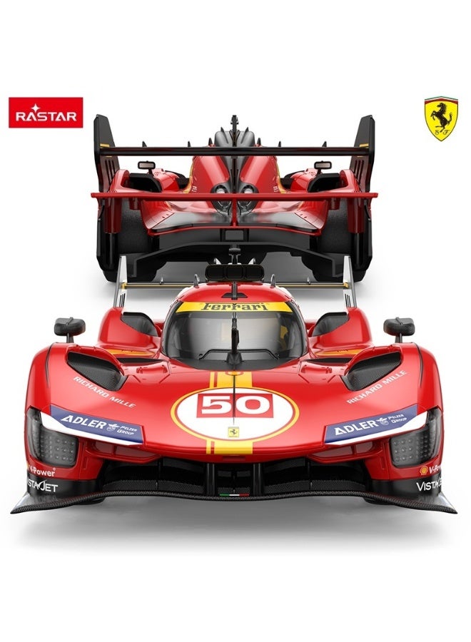 Rastar 1:14 Scale Ferrari 499P Remote Control Car, Officially Licensed Ferrari RC Toy Car for Kids - Image 4