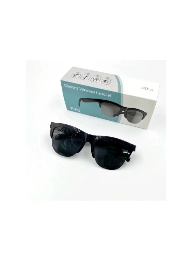 ACLIX Fashion TWS F06 Travel Outdoor Sports Glasses Wireless Headphones With Microphone Smart Glasses Headset Sunglasses Earphone - Image 1