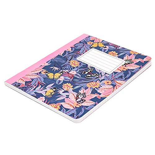 Pukka Pad, Composition Notebooks - 3 Pack of Journals Featuring 140 Pages of College Ruled 80GSM Paper with Sturdy Cover Stock - 9.75 x 7.5in - Bloom - Image 4