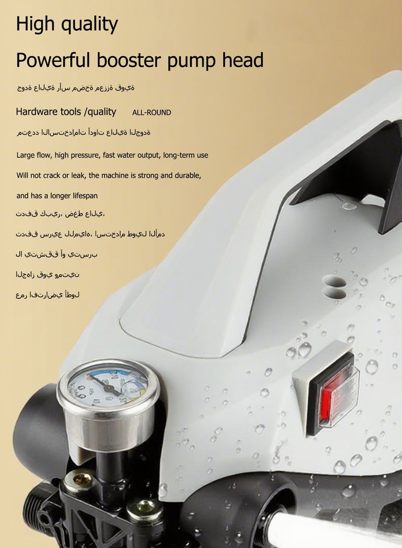 WEMART Electric Pressure Washers,2400W,Car Washer Pressure Pump,Detachable Water Gun, Electric Pressure Washers For Cleaning Cars, Fences, Pool,motor water pump car wash - Image 4