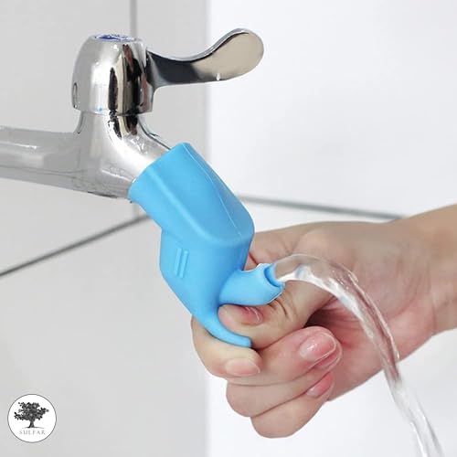 Sulfar Flexible Silicone Faucet Extension||Tap Extender for wash Your face||Faucet Extender for Drink Water||Faucet for Kitchen & Bathroom (Multicolor) Pack of 5 - Image 2