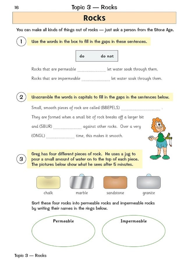 Coordination Group Publications Ltd (CGP) KS2 Science Year 3 Targeted Question Book (includes answers) Year 3 Science) - Image 5