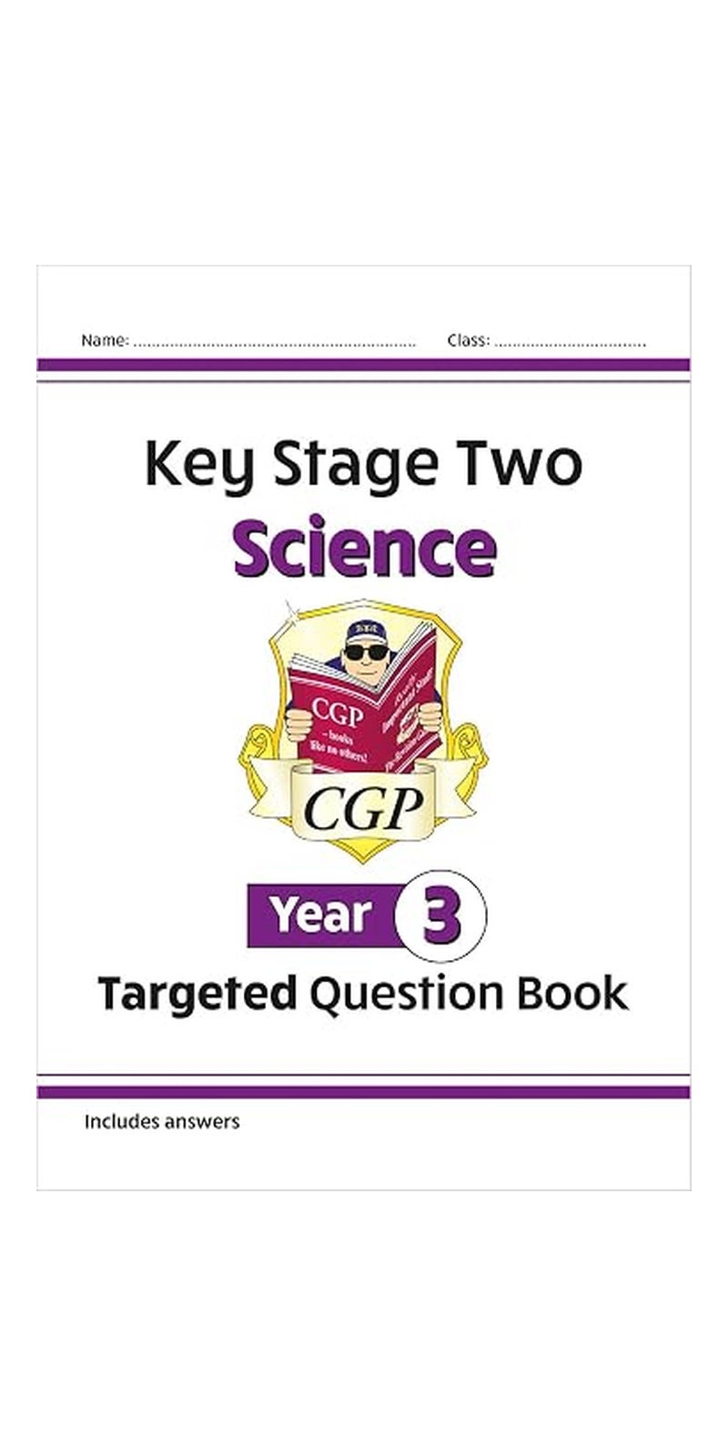 Coordination Group Publications Ltd (CGP) KS2 Science Year 3 Targeted Question Book (includes answers) Year 3 Science) - Image 1