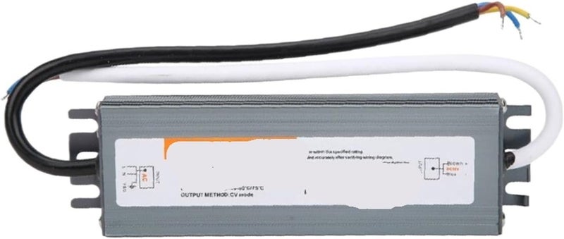 12V 60W 5A IP67 Aluminum Housing Outdoor 110-250V LED Driver Transformer - Image 1