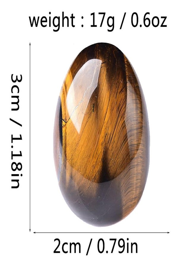 AierCrystal 14 Pieces 1.18inchs Crystal Stones Eggs Statue Ornament Rock Crystals Polished Mineral Rock Egg Carving Crafts Stones Crystal Gifts for Meditation Reiki Healing Balancing Home Decor (Egg 14pcs Set) - Image 5