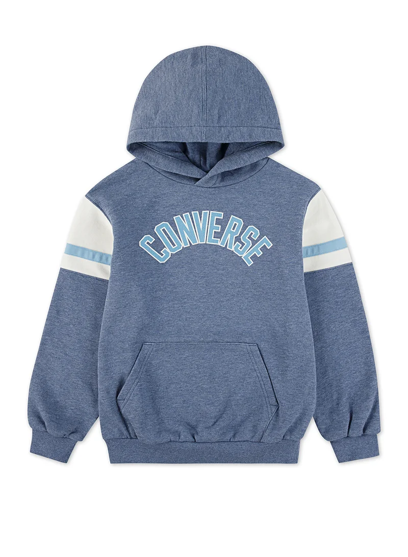CONVERSE Youth Heritage Blocked Pullover Hoodie
