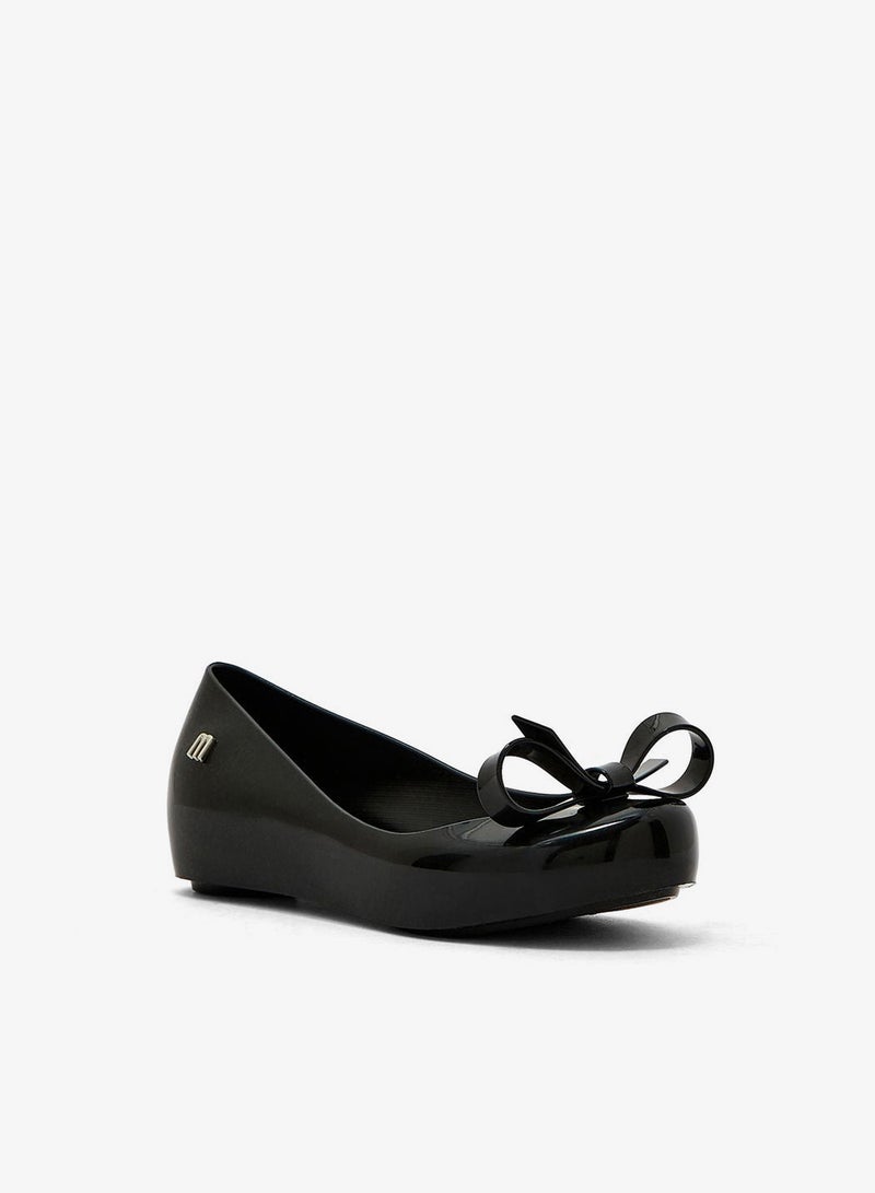 ميني ميليسا حذاء باليرينا مزين بعقدة فيونكة للأطفال - Image 2