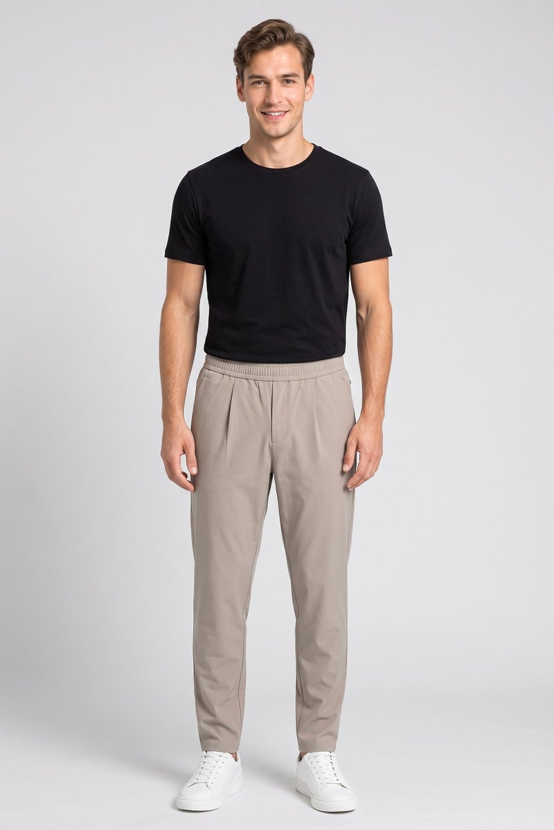 RBX Men Sportswear Fit Plain Outdoor Track Pants, Grey - Image 2