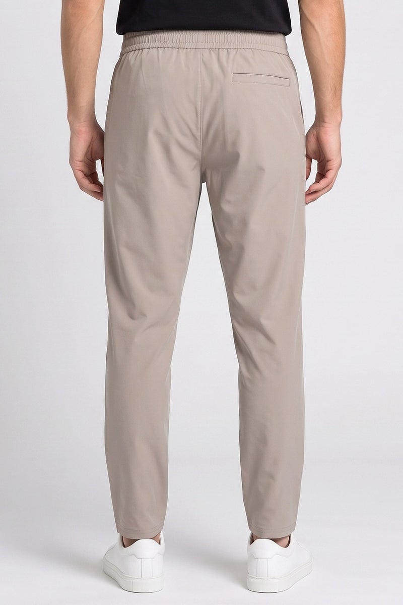 RBX Men Sportswear Fit Plain Outdoor Track Pants, Grey - Image 4