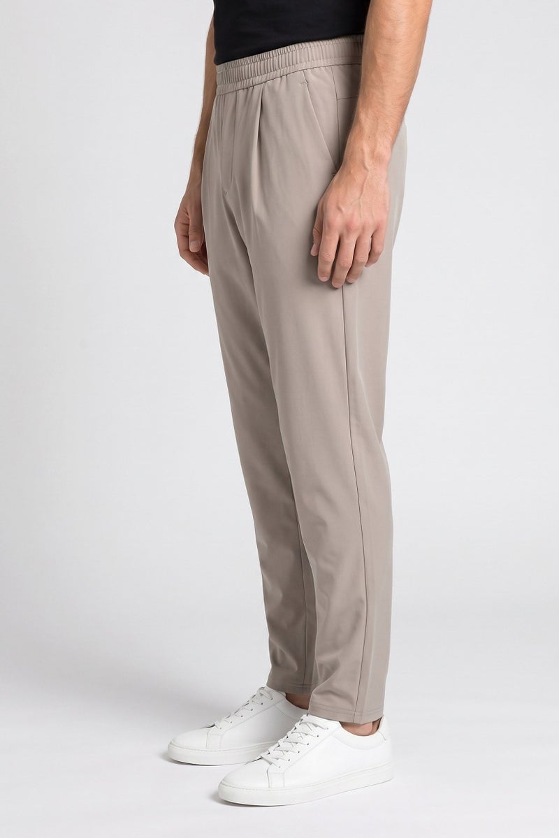 RBX Men Sportswear Fit Plain Outdoor Track Pants, Grey - Image 3
