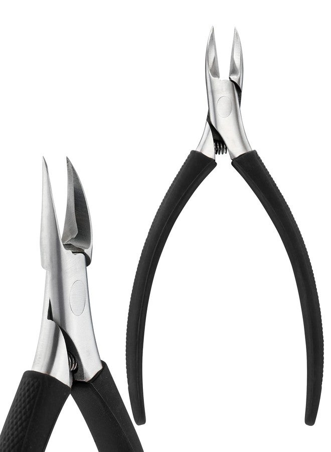 Cut it Professional Ingrown Toenail Nipper - Wide Jaw Podiatrist Toenail Clippers for Thick&Ingrown Toenails - Curved Blade&Non-Slip Handle - Heavy Duty 3CR13 Stainless Steel Ingrown Nail Tool for Seniors - Image 1
