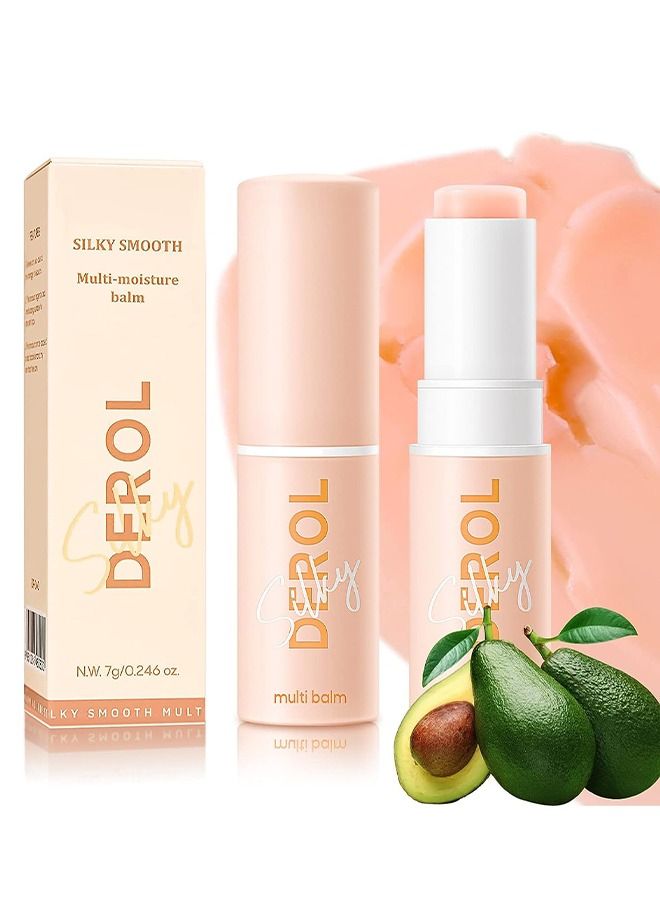 Wrinkle Repair Moisturizing Multi Balm Stick, Anti-wrinkle Face Balm Eye Balm Body Hydrating Face Moisturizer, Wrinkle Balm Stick Face Skin Collagen Moisturizer for Dry Skin (7g/0.246 oz)