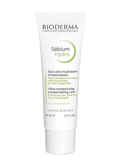 Bioderm Sebium Ultra Hydra Compensateur Moisturizing Cream White 40ml  - Image 1