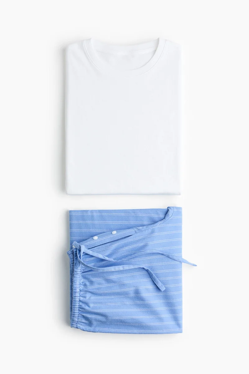 اتش اند ام بيجاما قطنية