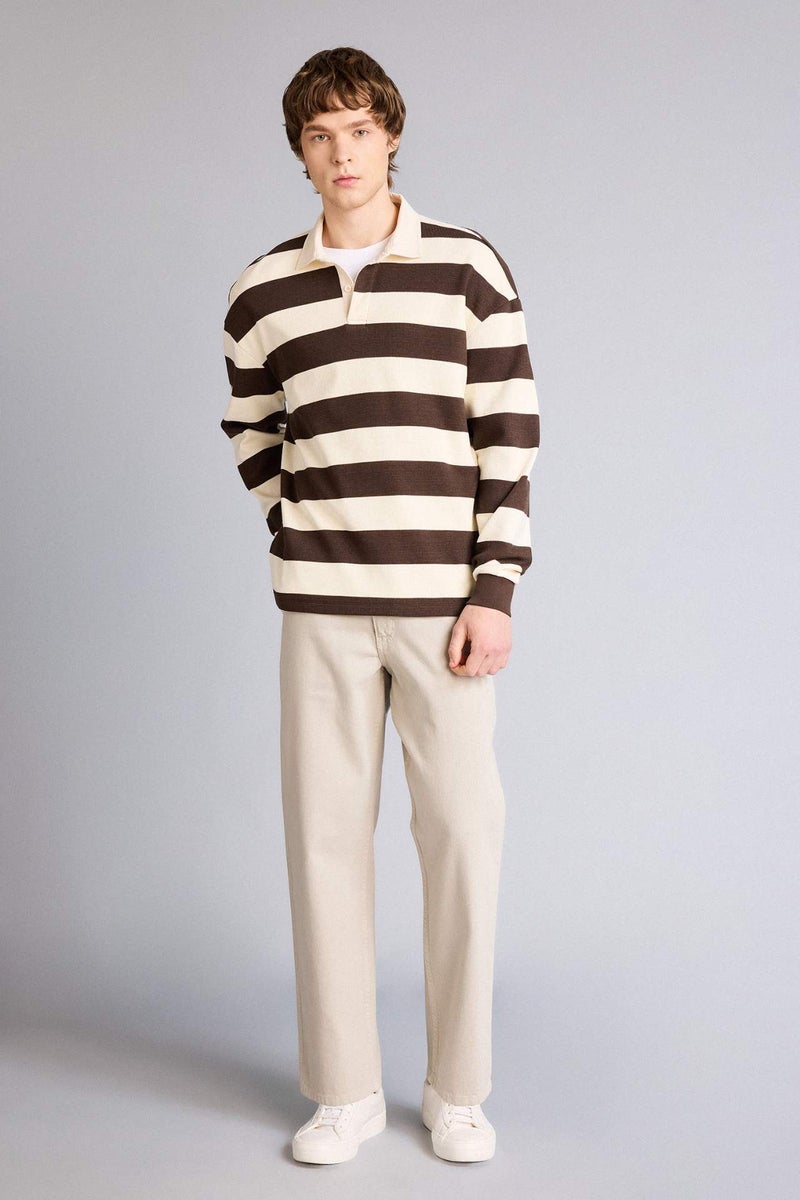 DeFacto Boxy Fit Long Sleeve Sweatshirt - Image 2
