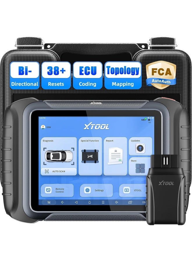 XTOOL XTOOL D8W OBD2 Scanner Diagnostic Tool  - Image 1