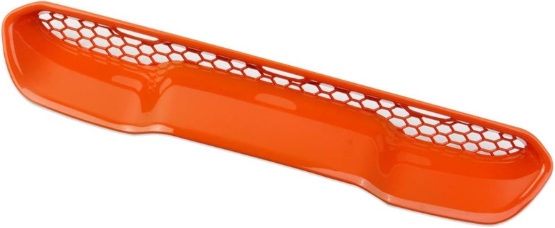 BDFHYK Korlot Engine Hood Vent Air Intake Moulding Cover Trim for 2021-2025 RAM 1500 TRX/RHO - Orange - Image 4