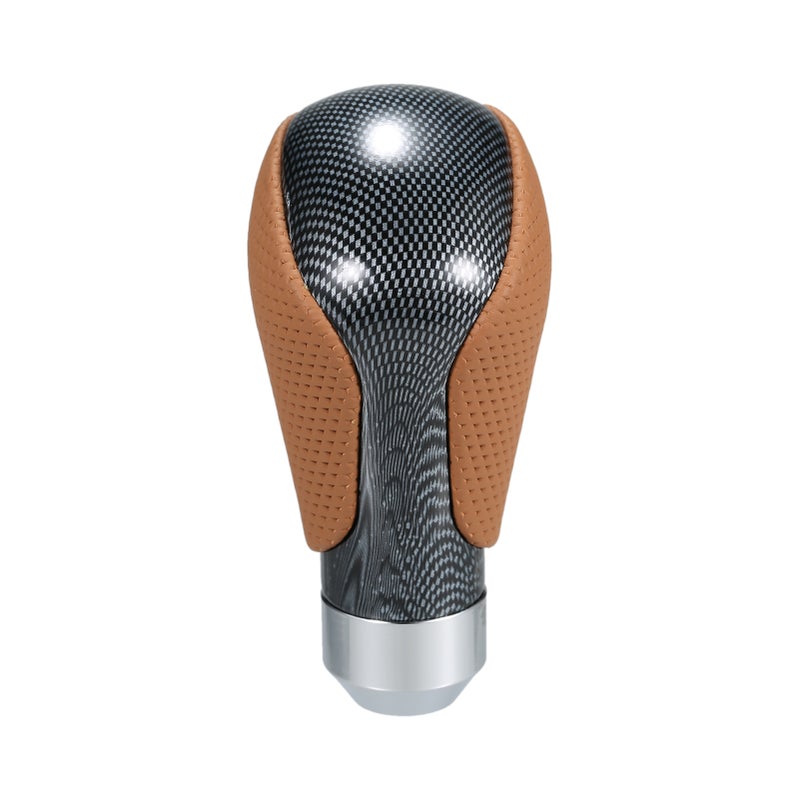 Automatic Shift Knob Car Gear Shift Shifter Knob Stick Head Handle Lever AT Brown Replacement for GM - Image 1
