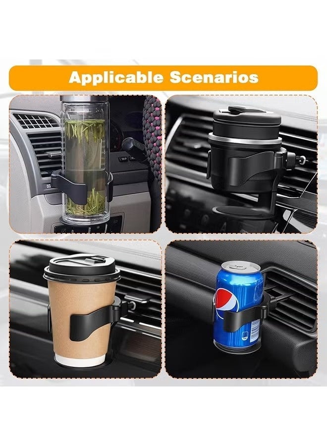 2 PCS Car Cup Holder Air Vent Outlet Drink Coffee Bottle Holder Stand Car Universal Accessories - Image 4