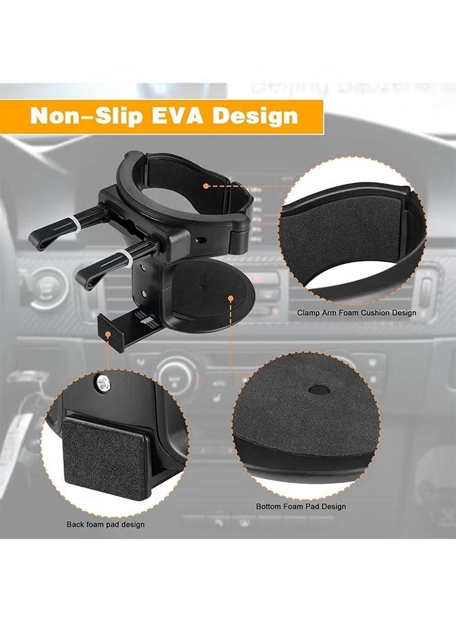 2 PCS Car Cup Holder Air Vent Outlet Drink Coffee Bottle Holder Stand Car Universal Accessories - Image 2
