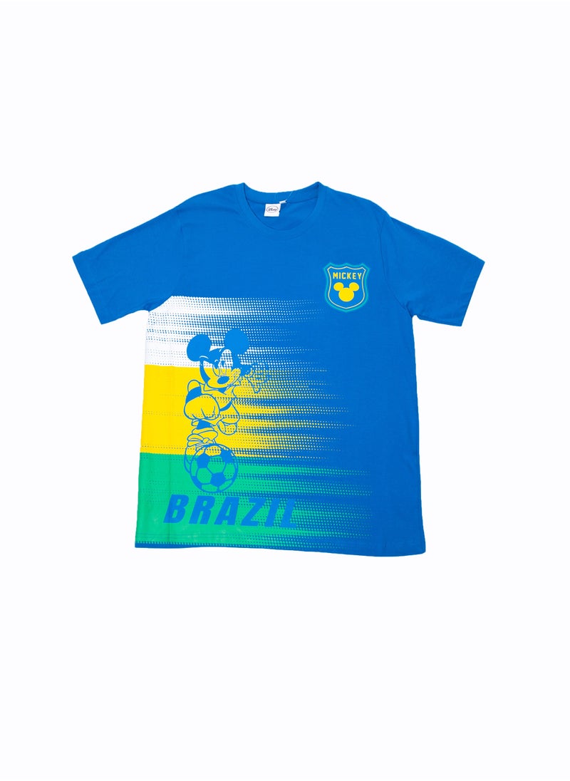 MICKEY MOUSE - Mickey Mouse - Mens Brazil T-shirt - Image 1