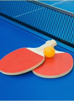 Toy Box 2-Piece Table Tennis Rackets With 3 Balls Set  - Image 1