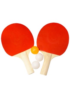 Toy Box 2-Piece Table Tennis Rackets With 3 Balls Set  - Image 2